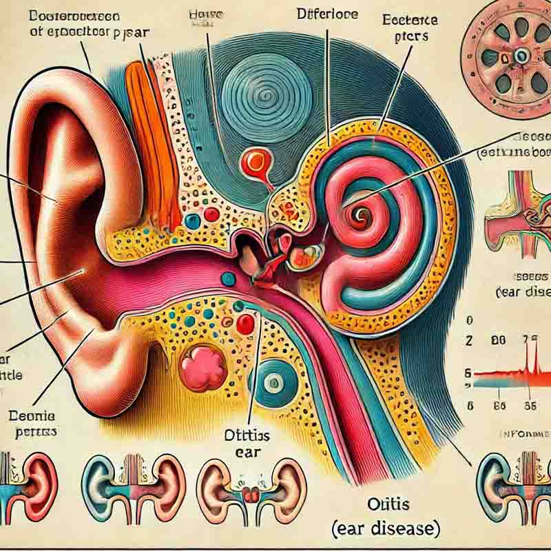 بیماری اوتیت گوش
